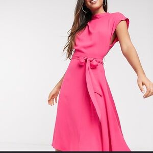 ASOS high neck skater dress